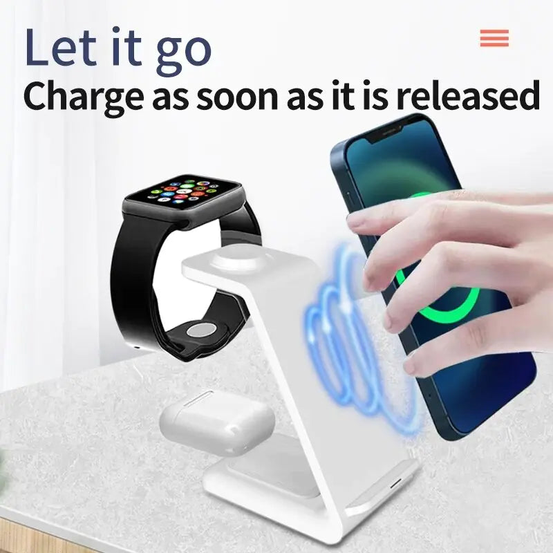 Wireless Charging Dock Fast Charging